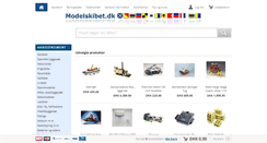 Desktop Screenshot of modelskibet.dk