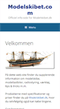 Mobile Screenshot of modelskibet.com
